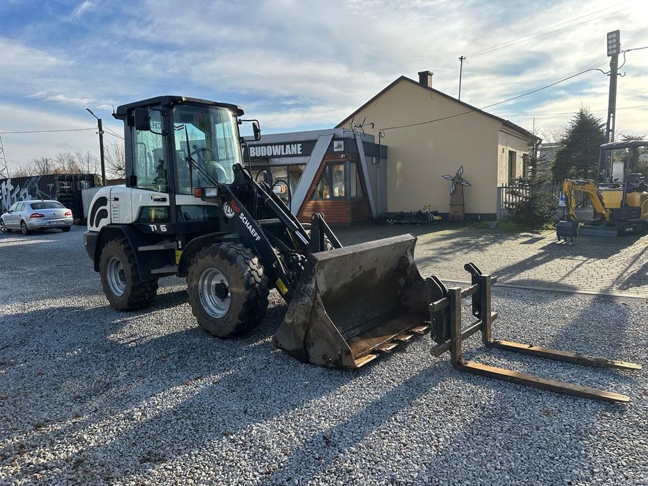 SCHAEFF TL65 Ładowarka kołowa 2019 Rok widły łyżka TYLKO 2118 MTG igła