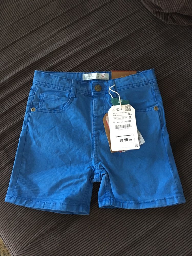 Zara spodenki krotkie 98 nowe