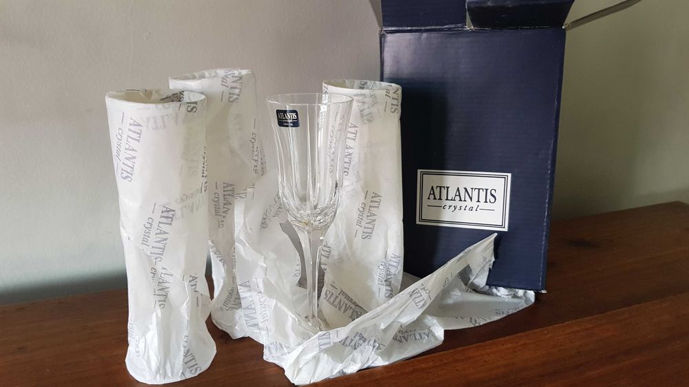 Copos flute cristal Atlantis
