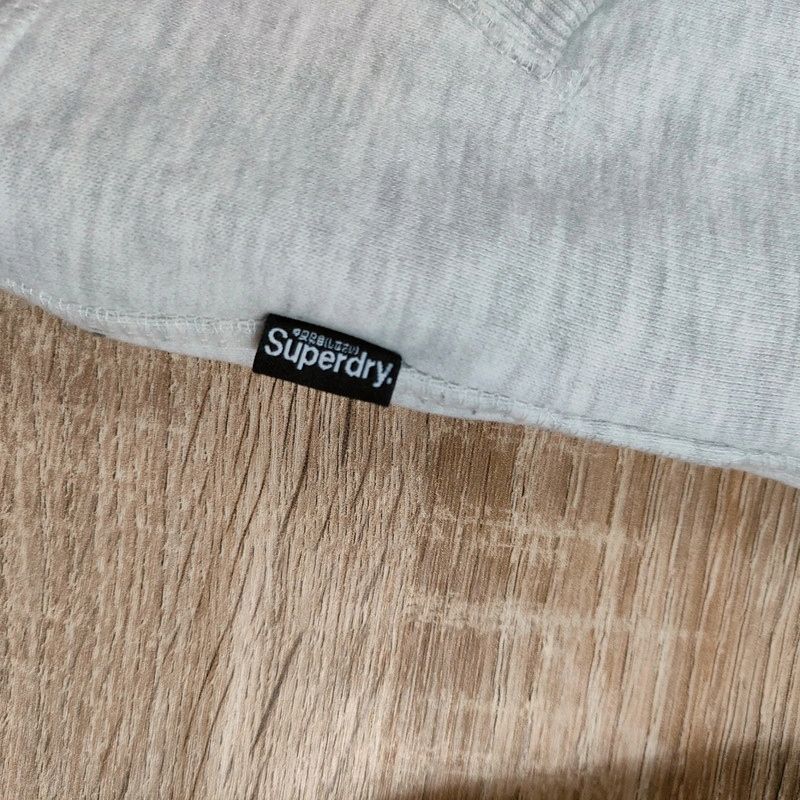 SUPERDRY Bluza z Kapturem Damska Logowana r. S