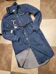 Sukienka oryginalna damska jeans Tommy Hilfiger