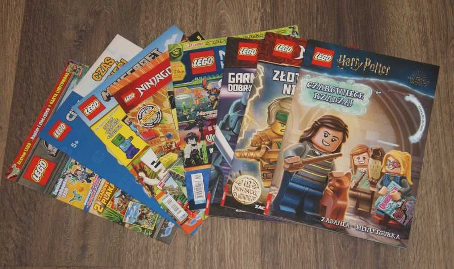 Czasopisma Lego City, Ninjago Mix zestaw 8 sztuk