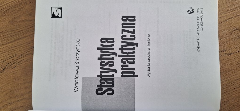 Statystyka praktyczna, Wacława Starzyńska, stan idealny