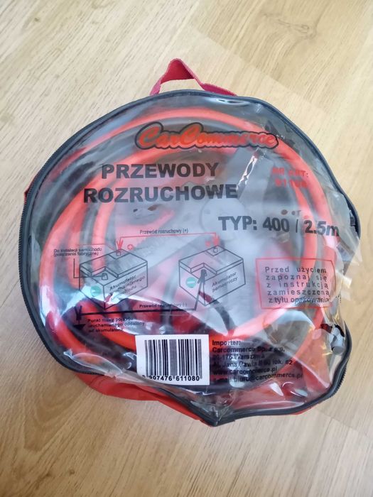 Старт-кабель прикурювач CAR COMMERCE 400A 2.5м (61108)