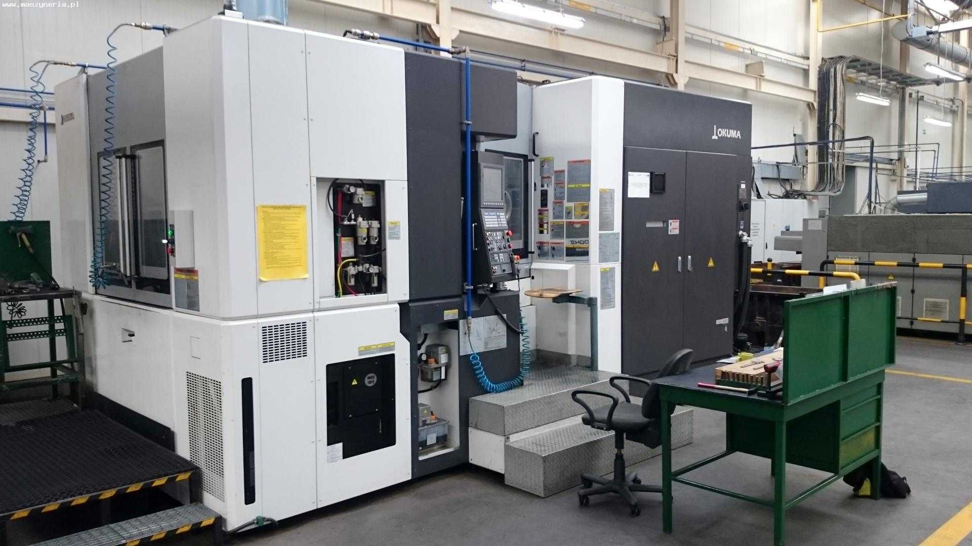 Centrum obróbcze poziome CNC OKUMA MA-600HII