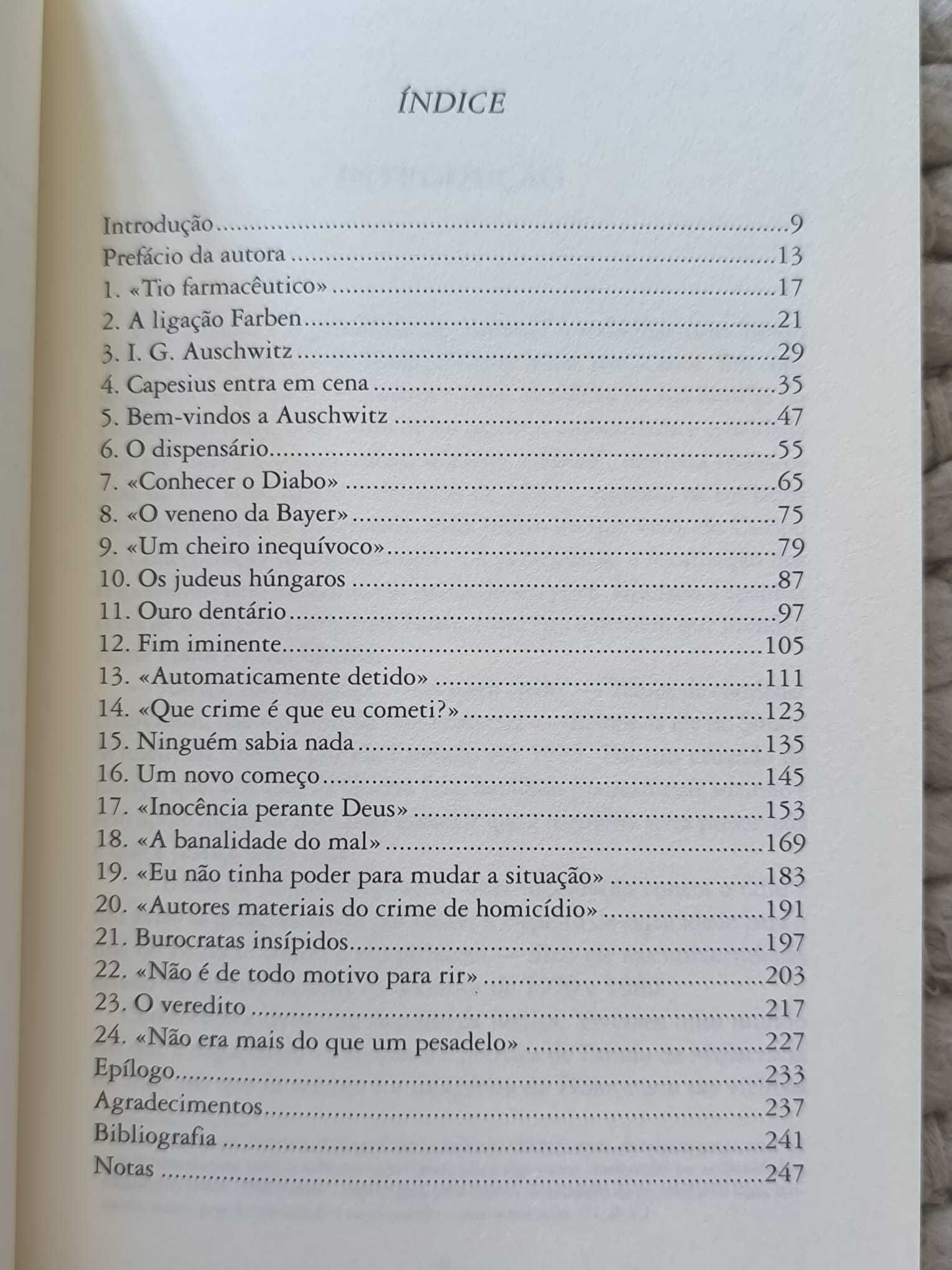 O Farmacêutico de Auschwitz
Uma História Secreta do Holocausto