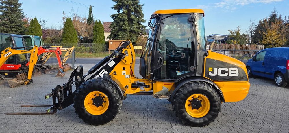 JCB 406 2011 rok łyżka widły z Niemiec Super Stan!  <<Ładowarka kołowa JCB 406, 2011 rok, łyżka i widły, z Niemiec!>>
