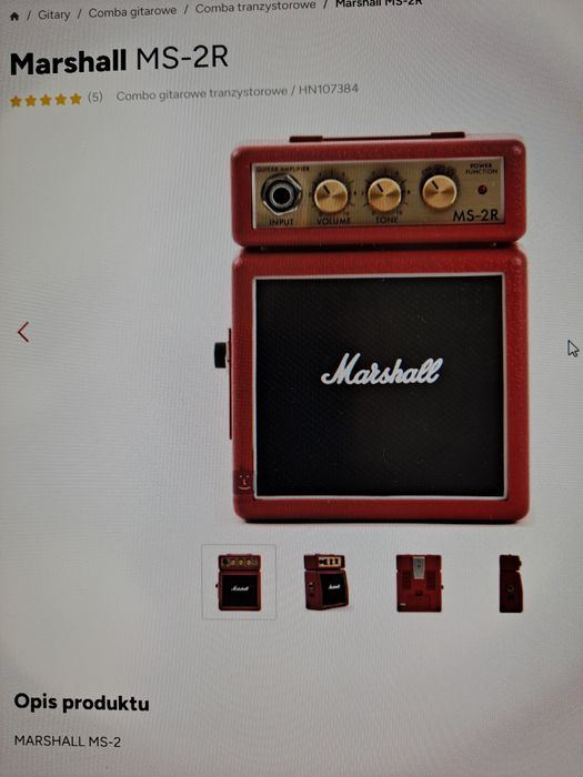 Wzmacniacz Marshall MS-2R