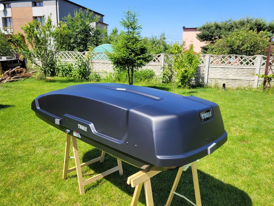 bagażnik box dachowy Thule Force XT XL box dachowy czarny aeroskin