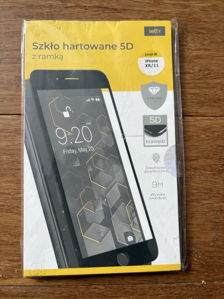 Szklo do iphone 11  lub XR