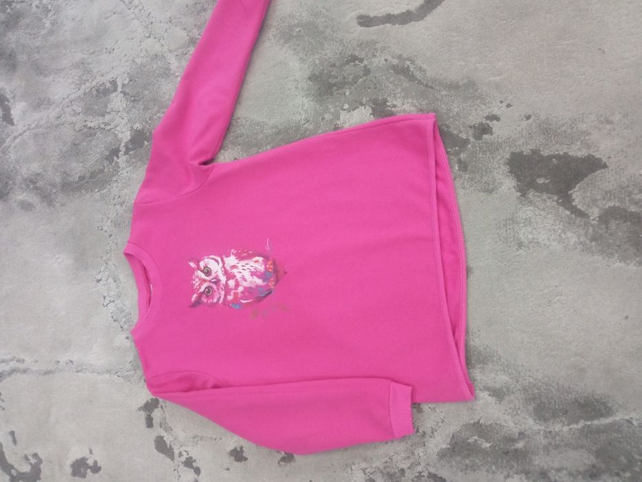 Bluza ocieplana dla dziewczynki rozmiar 134