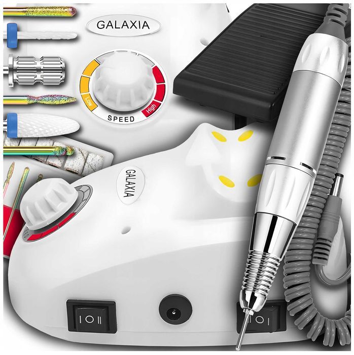 Profesjonalna Mocna Frezarka Do Paznokci 65W Manicure Pedicure Frezy