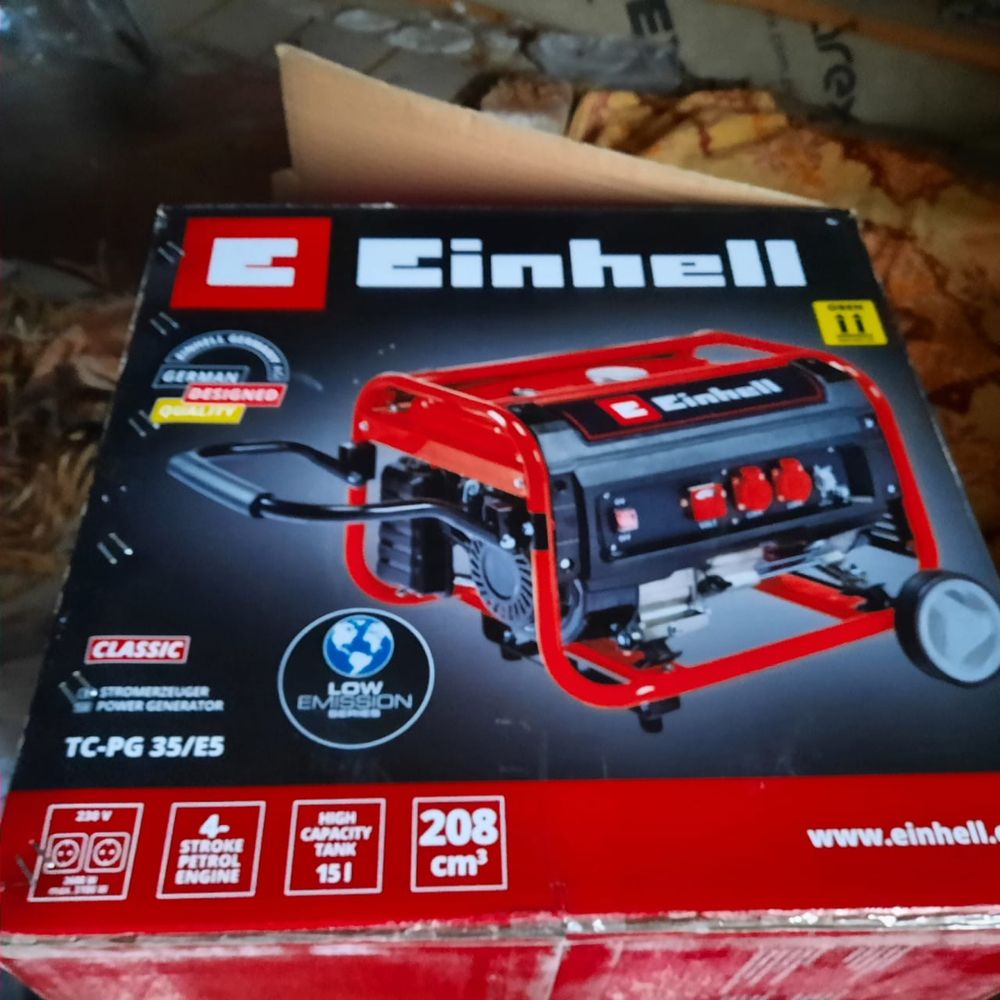 Генератор бензиновый Einhell TC-PG 35/E5 2.6/3.1 кВт