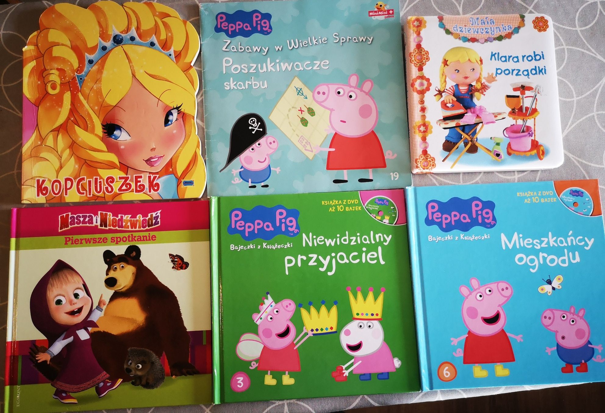 Książeczki dla dziewczynki + gratisy