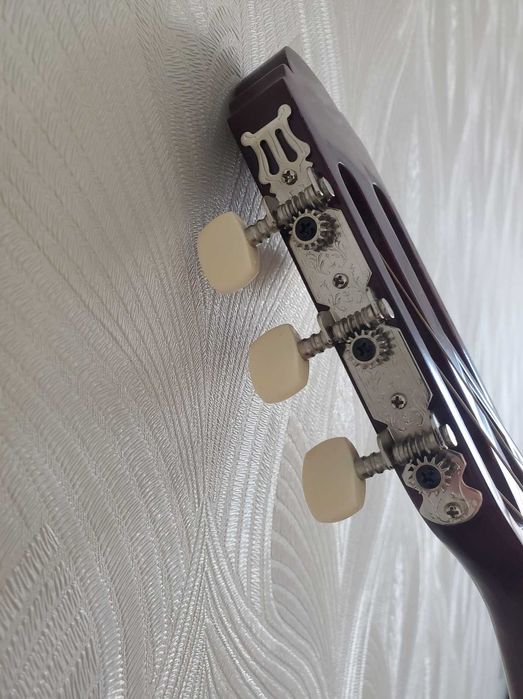 3/4 нова класична гітара для початківців темно бордова