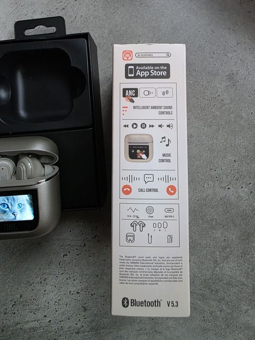 Słuchawki JBL Tour Pro 3 beżowe