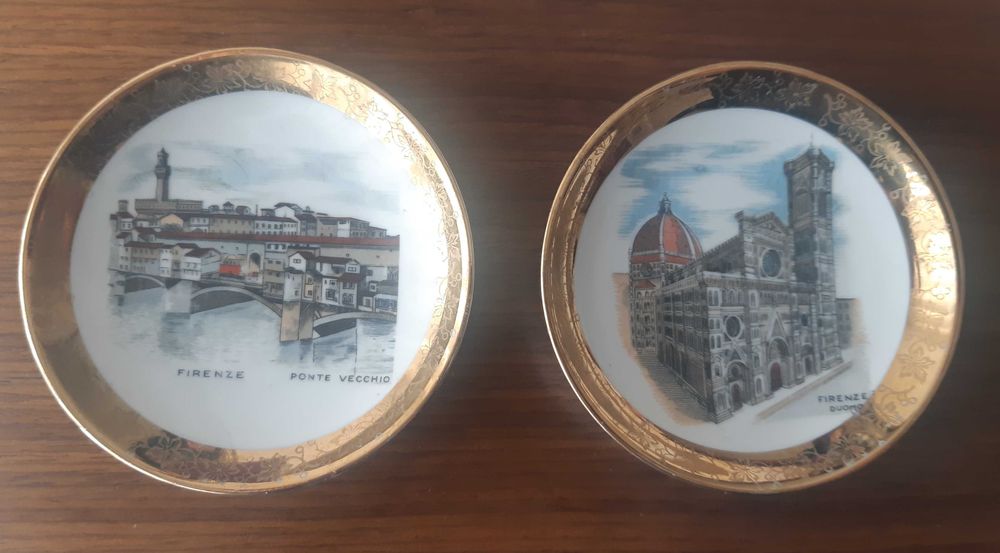 Magníficos Pratinhos em Porcelana Francesa (Paul Pastaud e outros)