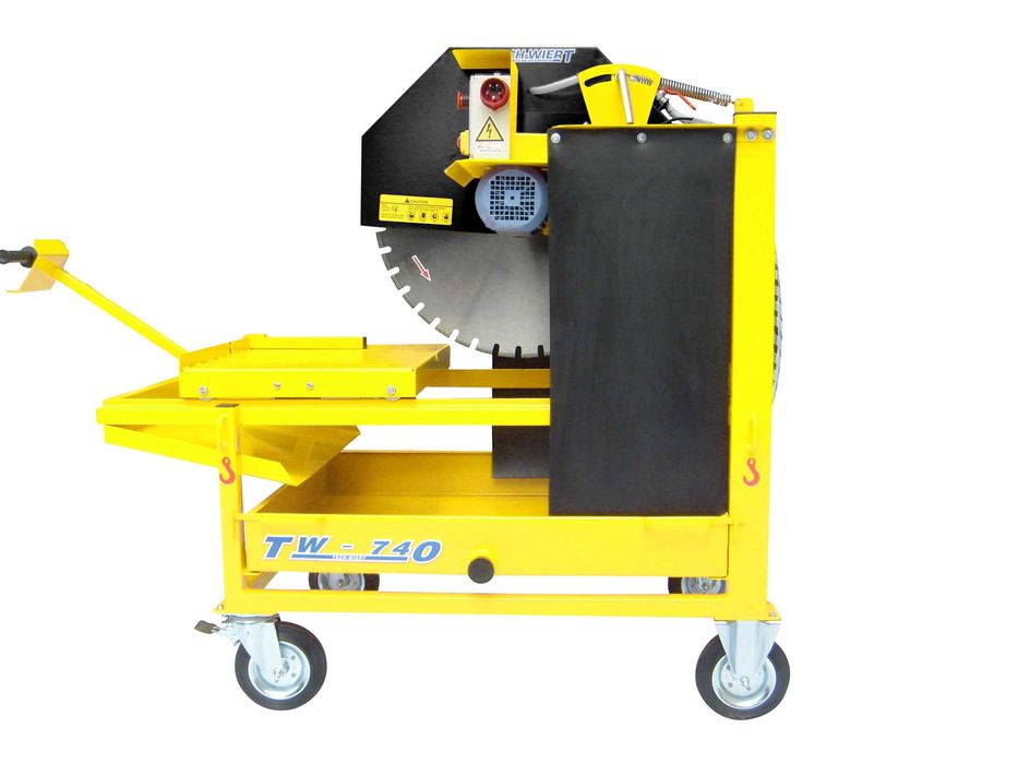 Piła Budowlana Przecinarka stolikowa Piła do pustaków, bloczków, cegły