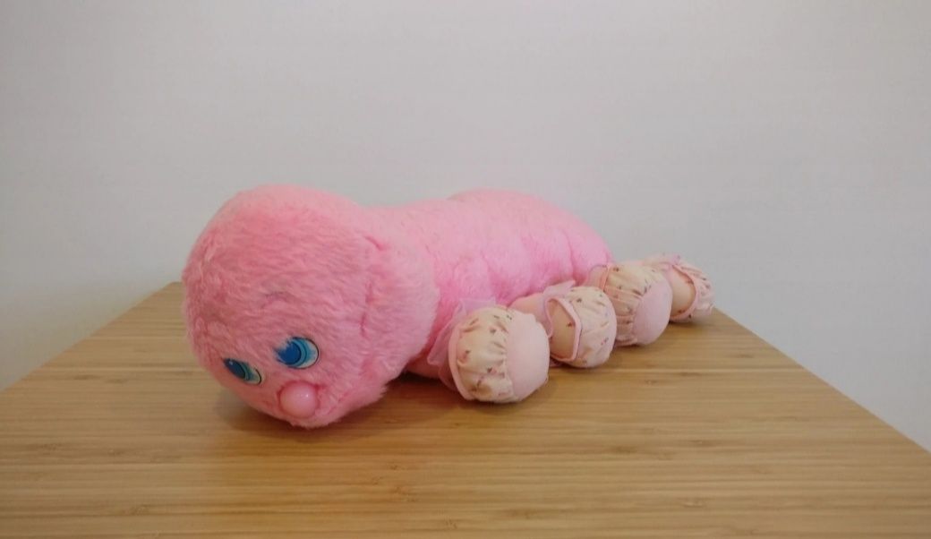 Peluche Minhoca Cor-de-Rosa