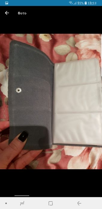 Визитница , портмоне для карточек Mont blanc