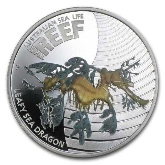 Монеты серебро Набор Подводный мир Австралия ЛОТ  3 шт в наборе