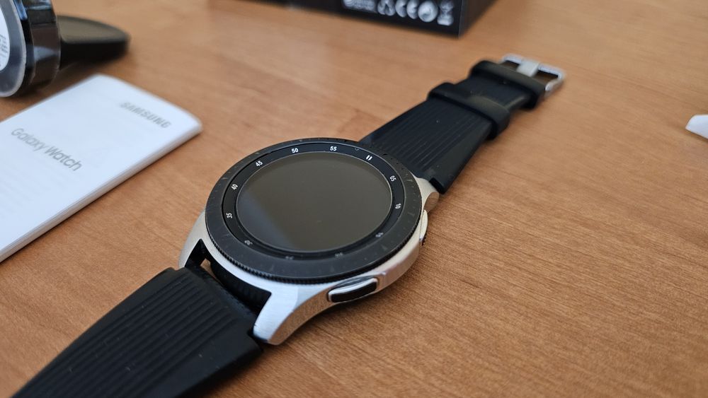 Zegarek Smartwatch Samsung Galaxy Watch 46mm SM R800 DF99 Idealny