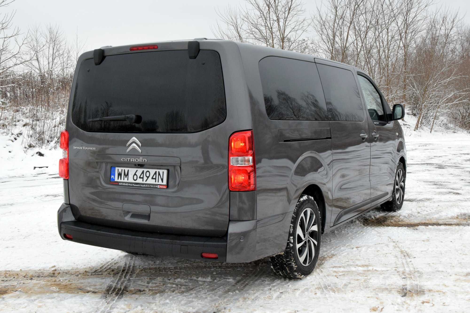 Wynajem Premium BUS 7-osobowy Citroen SPACETOURER 2020, od 170 zł/doba