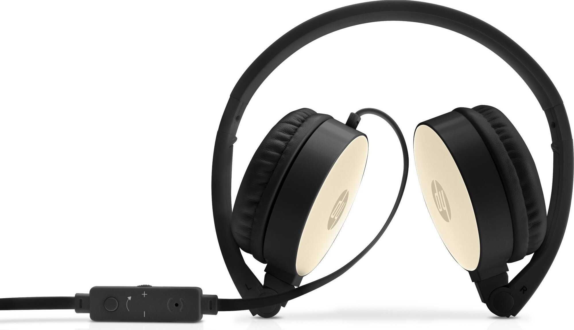 Zestaw słuchawkowy HP H2800 S Gold Headset 2AP94AA#ABB - komputerowy