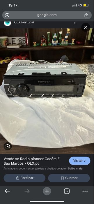 Vende se Radio pioneer Lisboa Sao joao da talha