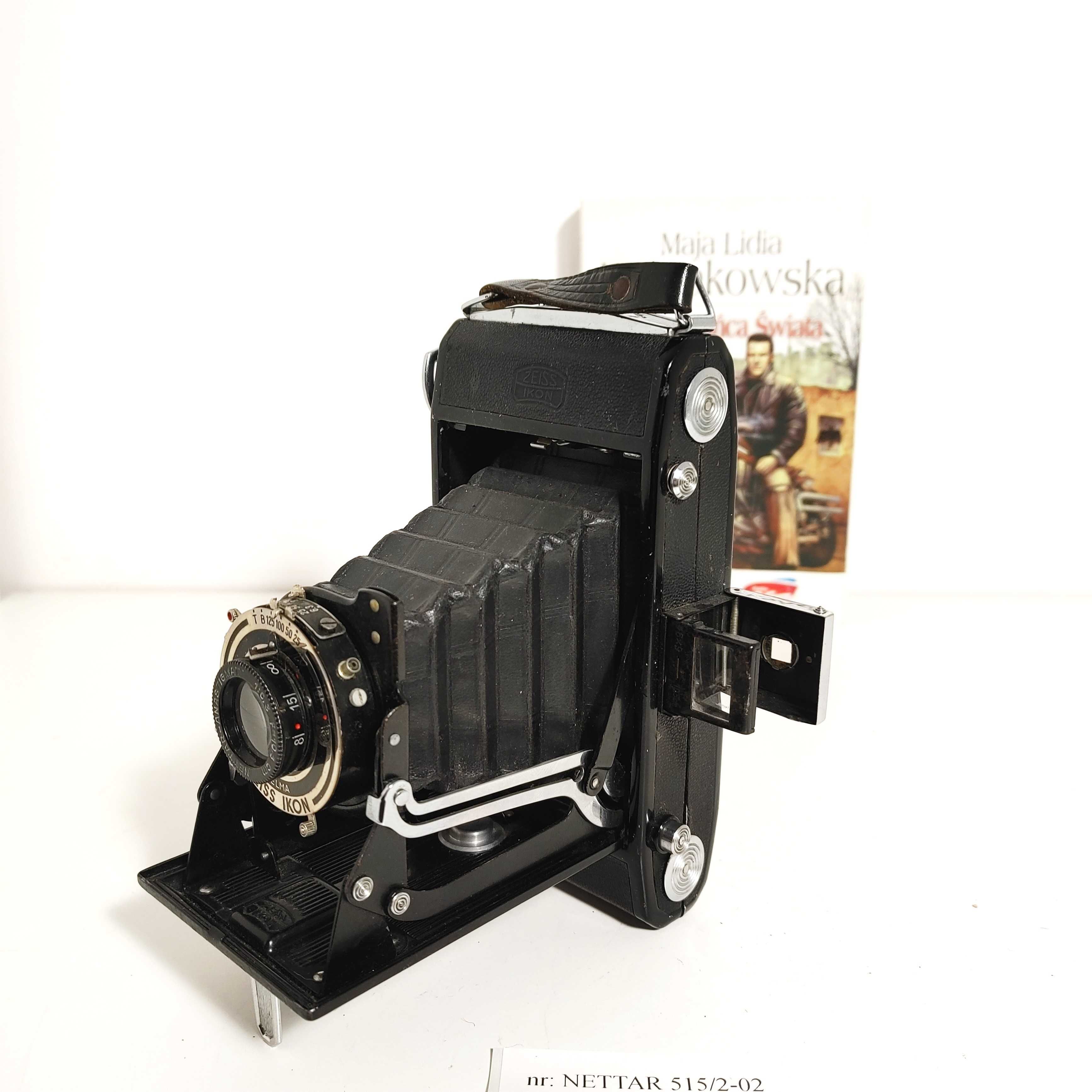 Aparat mieszkowy Ikon Zeiss NETTAR  515/2 model D  1937 rok SPRAWNY
