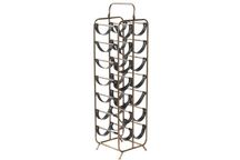 Garrafa de Metal Cobre e Cabedal 14 Garrafas de Chão By Arcoazul