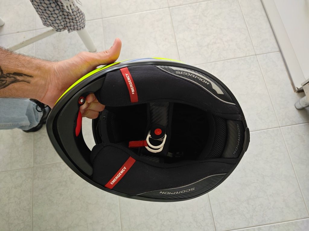 Capacete Scorpion Exo 1400 tamanho M