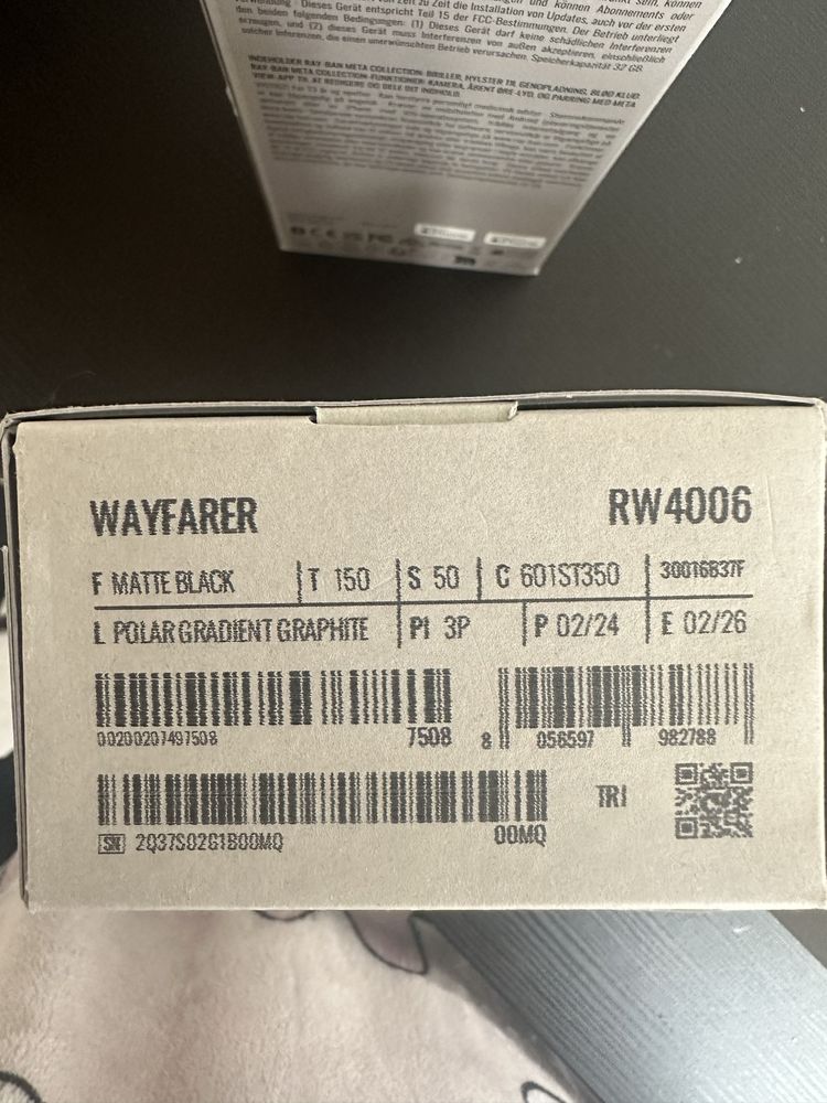 Okulary przeciwsłoneczne RW4006 Ray-Ban | Meta Wayfarer SMART GLASSES