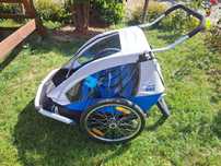 Przyczepka rowerowa XLC DUO 2 Niebieska