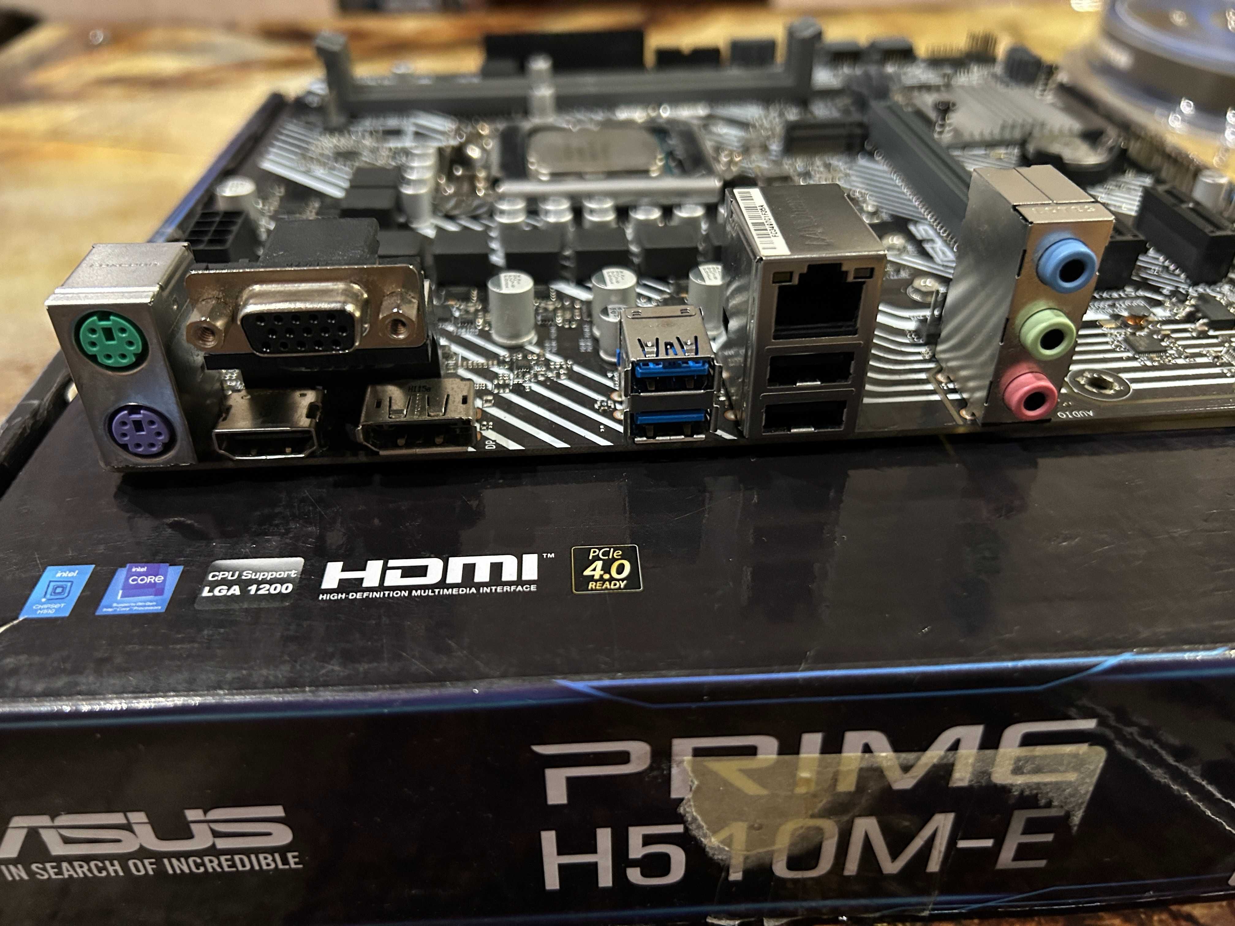Комплект Intel core i3 10105F + Asus 510M-E LGA1200