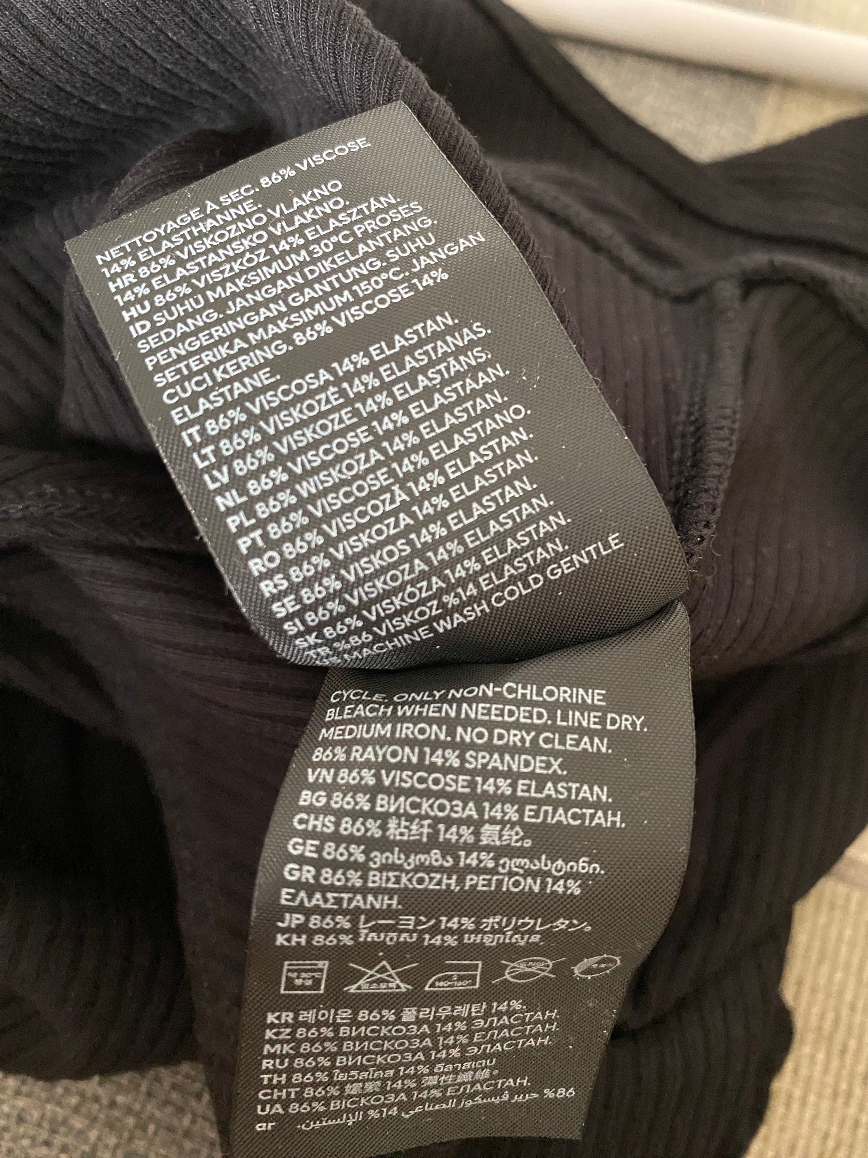 Body H&M odkryte plecy