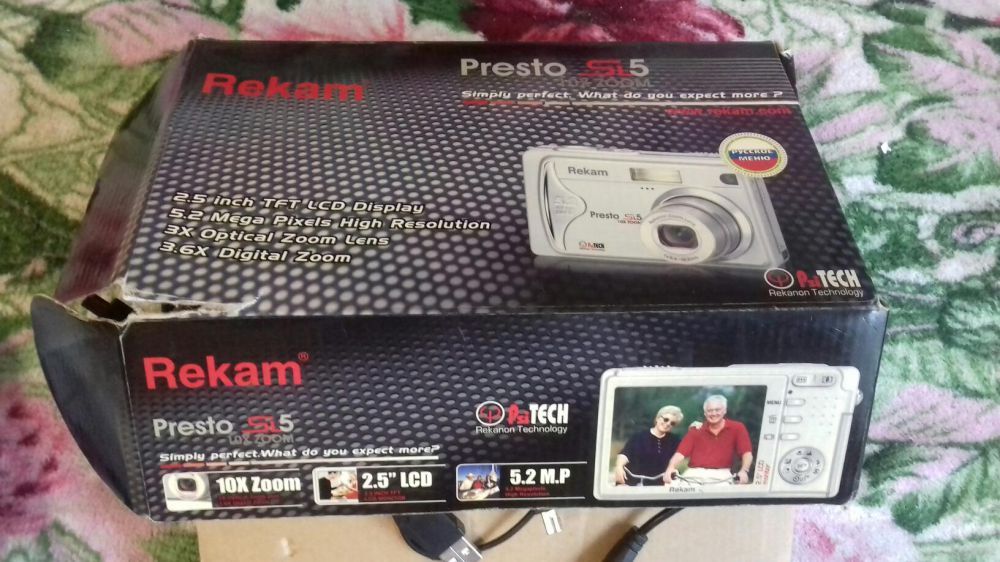 Б/у фотоаппарат Presto Recam цифровой.Возможно на запчасти.