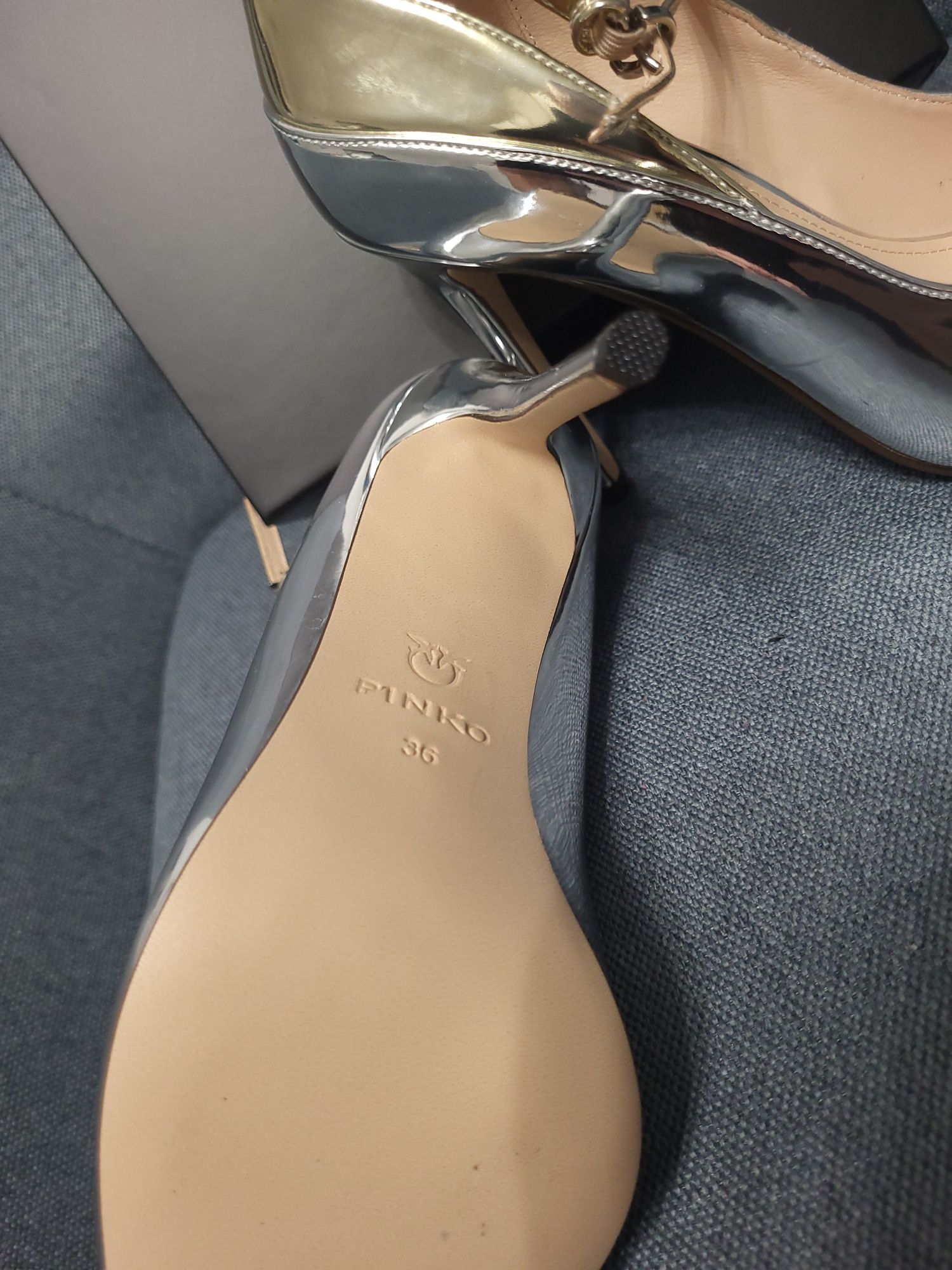 Nowe buty szpilki PINKO Clarice r. 36 (23.4cm)