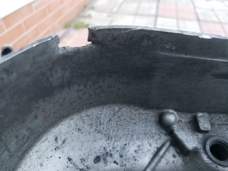 Кришка варіатора з накладкою yamaha jog