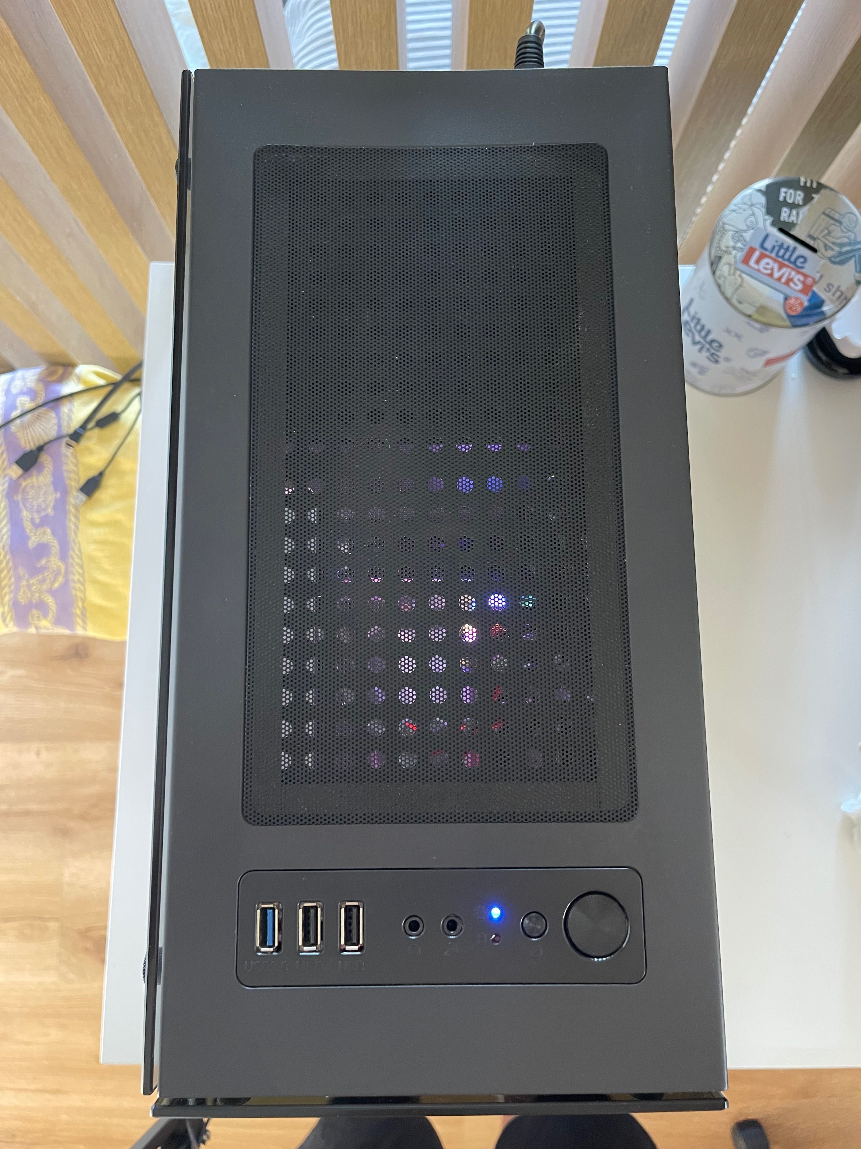 Pc Gamer Ryzen 5 c/teclado hyper X/Microfone Krom