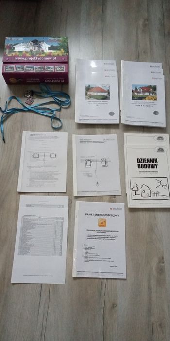 Projekt architektoniczno-budowlany Domu w Azaliach, komplet