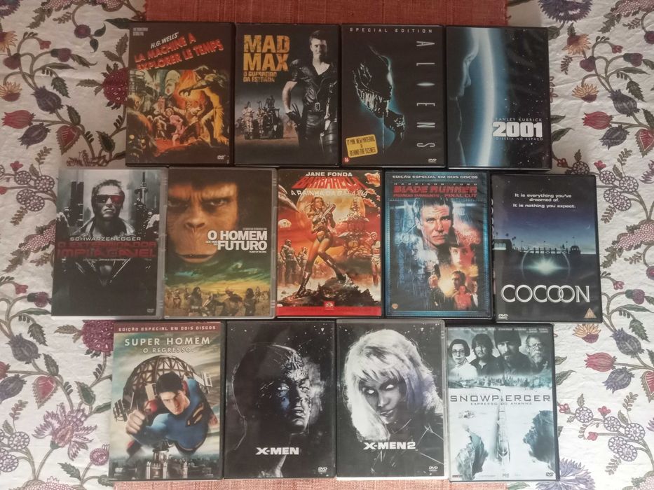 13 DVD's de Sci Fi