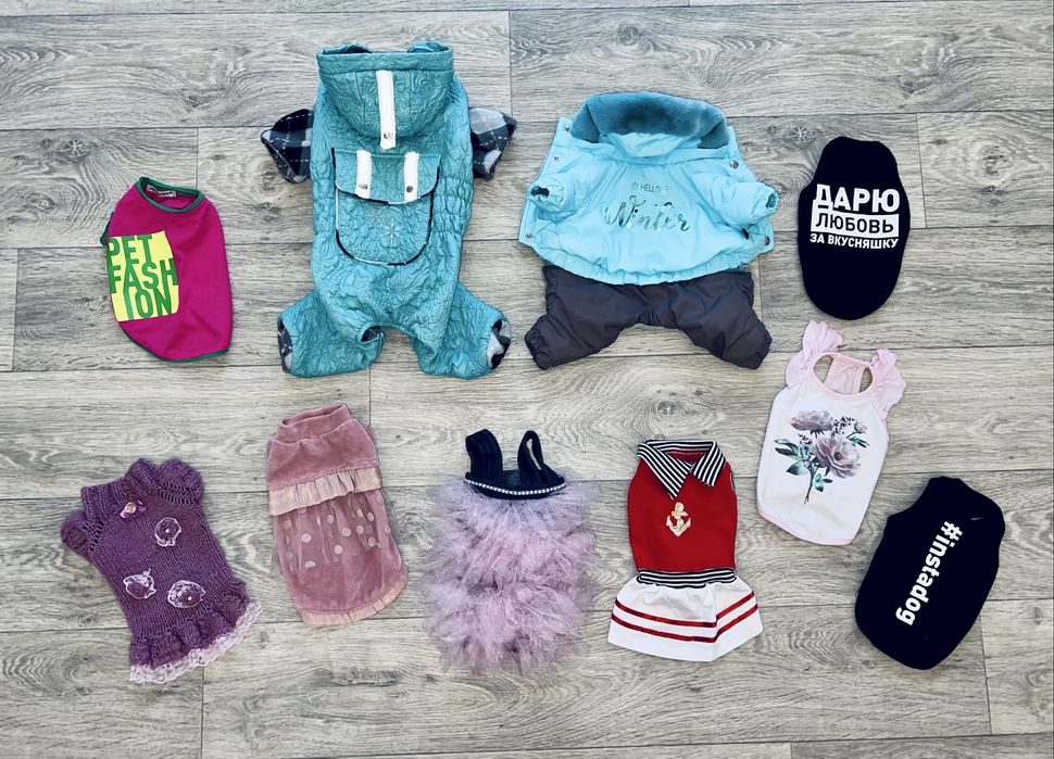 Комбинезон куртка жилет кофта платье одежда  для собак pet fashion