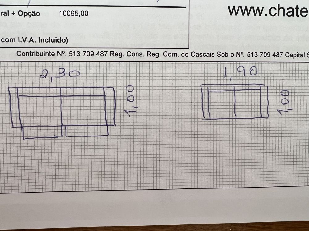 OPORTUNIDADE 2 Sofá Chateau D’ax ITALIANO