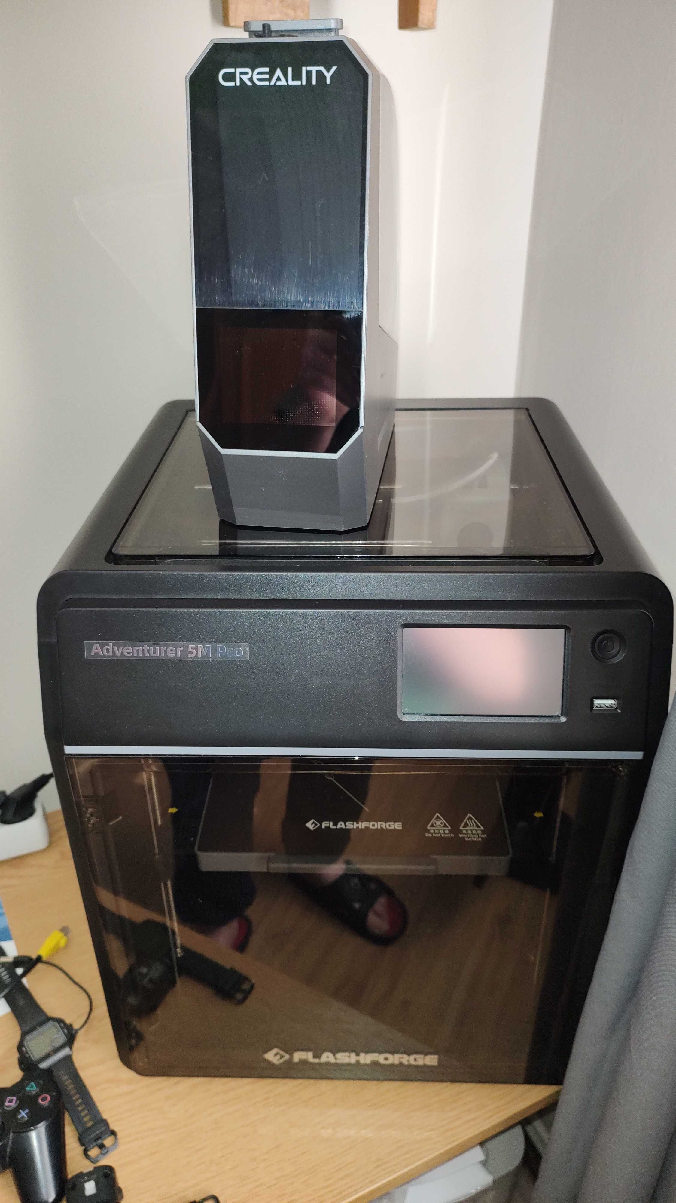 Flashforge Adventurer 5M Pro + suszarka filamentu + filamenty