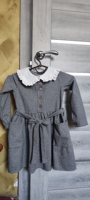 Платье на осень, теплое