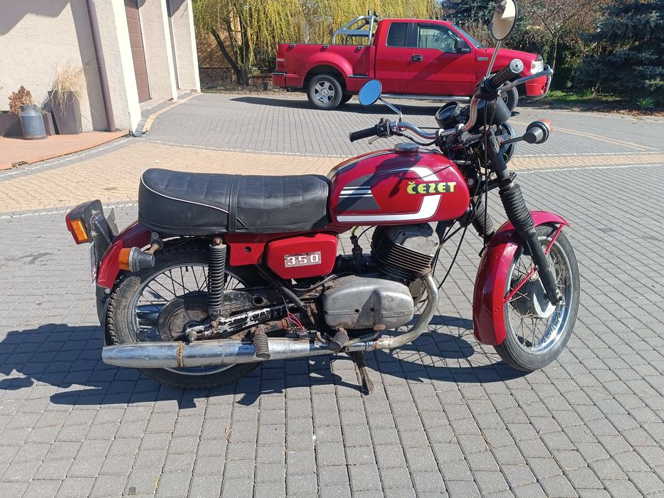 Cz350 cz 350 jawa zamiana zamienię motocykl quad cross prl auto bus