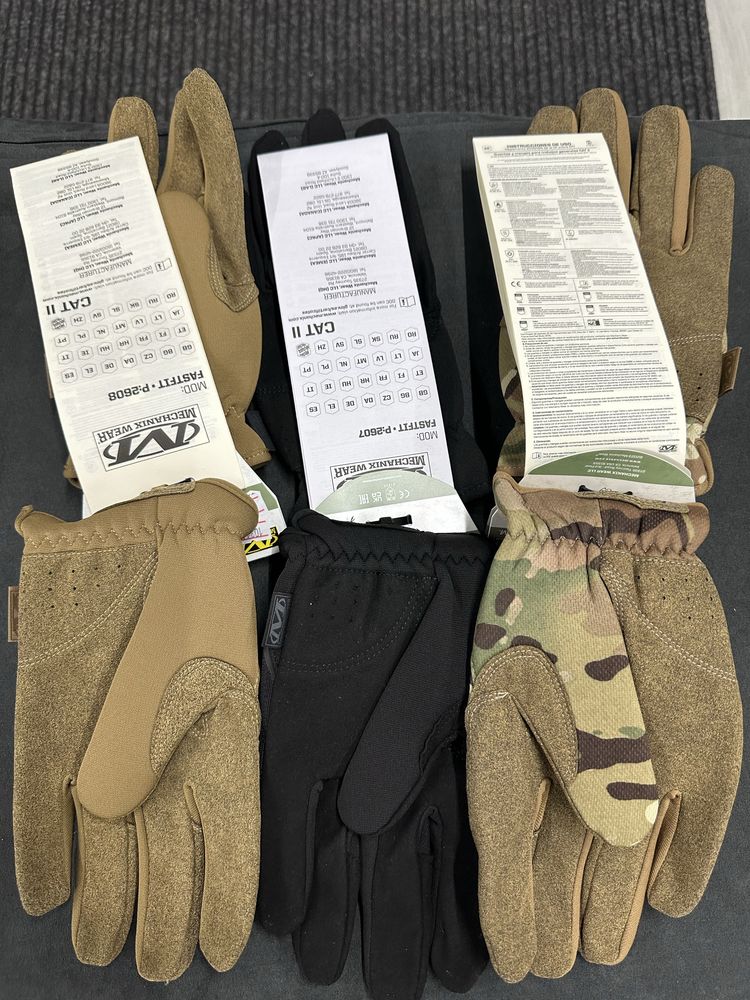 Тактичні рукавиці Mechanix Wear FastFit 100% Оригінал!!!