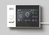Alarm bezprzewodowy WiFi+GSM menu komunikaty j. polski RFID Tuya Smart