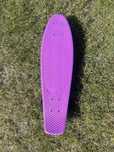 Deskorolka deska fishka Oxelo mała fioletowa deskorolka longboard